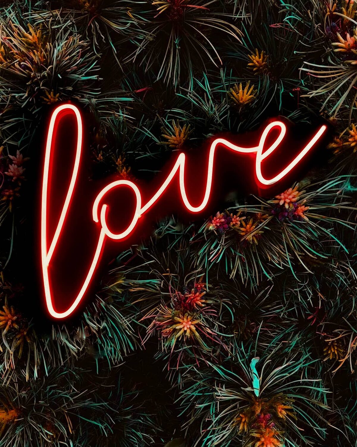 LED neona uzraksts LOVE